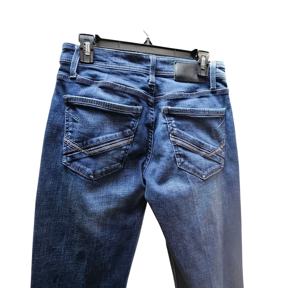 BKE Jake Straight Dark Blue Denim Jeans Size 29 X 34 - Picture 4 of 6